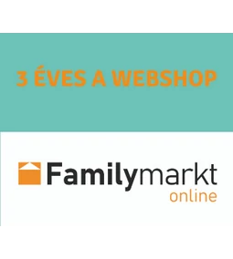 A FamilyMarkt.hu webshop 3 éves!