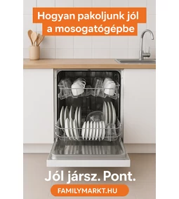 Hogyan pakoljunk helyesen a mosogatógépbe