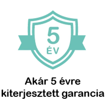 + 36 hónapra kiterjesztett  garancia 130.000-169.999 Ft