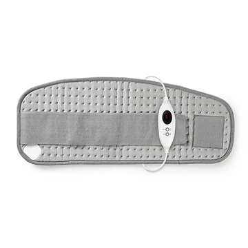 Nedis pehp112cgy derékmelegítő elektromos párna, 69x28 cm, 6 hőbeállítás