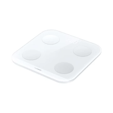 Huawei Smart Body Fat Scale okosmérleg üveglappal maximum 150 kg terhelhetőséggel, applikációval kapcsolható