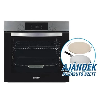 CATA - Beépíthető sütő MDS-8008 X AIR FRYER + Ajándék Pizzasütő szett!