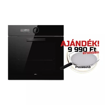 ELICA - Beépíthető sütő VIRTUS MULTI 60 DD BL + Ajándék Pizzaszett