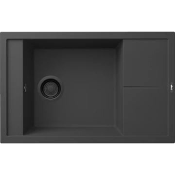 ELLECI - Mosogatótálca Unico 305 G40 Nero fekete tartozékokkal