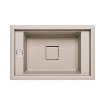 Elleci - Mosogatótálca Value 130 K95 Champagne - Kifutó termék!