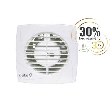 Cata B-10 Plus H/B ventilátor utószellőztető és páraérzékelő funkcióval