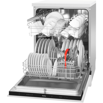 Amica ZIM655B 12 terítékes beépíthető mosogatógép, rejett kezelőpaneles