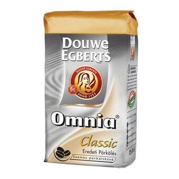 Douwe Egberts Omnia Classic szemeskávé 1 kg kiszerelésben klasszikus Omnia ízvilág és aroma