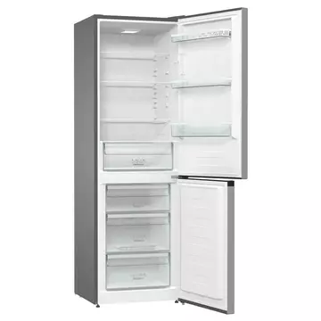 Gorenje NRK6182PS4 alulfagyasztós NoFrost kombinált hűtőszekrény 3 év garancia