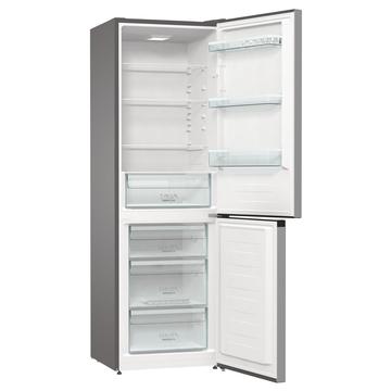 Gorenje NRK6182PS4 alulfagyasztós NoFrost kombinált hűtőszekrény 3 év garancia