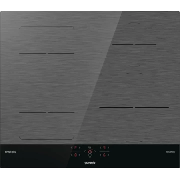 Gorenje GI6421SYB beépíthető indukciós főzőlap, TouchControl vezérléssel, 2 db BRIDGE ZONE - összekapcsolható zónával