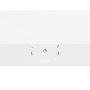 Gorenje GI6421SYWA beépíthető indukciós főzőlap összekapcsolható zónákkal, POWER BOOST teljesítménynövelő funkcióval mind a 4 főzőzónán