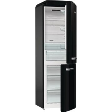 Gorenje ONRK619DBK Old Timer hűtőszekrény total Nofrost hűtési rendszer, bézs szín, IonAir ionizációs tartósítás funkcióval