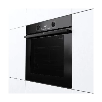 Gorenje BOS6737E13BG fekete multifunkciós beépíthető sütő 3 év garanciával húsmaghőmérővel, extra gőz funkcióval