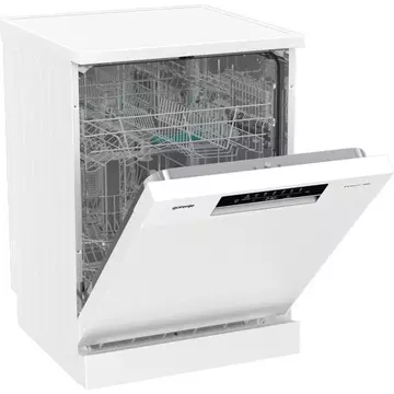 Gorenje GS642E90W mosogatógép, 6 mosogatási program, AquaStop, Touch Control vezérlés, digitális kijelző, késleltetés, öblítő és sóhiány kijelzés, inox üst