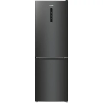 Gorenje NRK619EABXL4 alulfagyasztós NoFrost hűtőszekrény inox-fekete színben