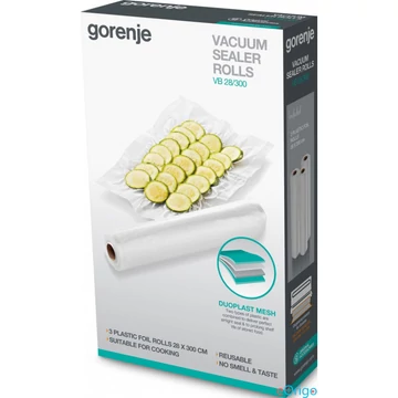Gorenje VB28/300 szag- és ízmentes zacskó vákuumfóliázó géphez 2literes 3 tekercs