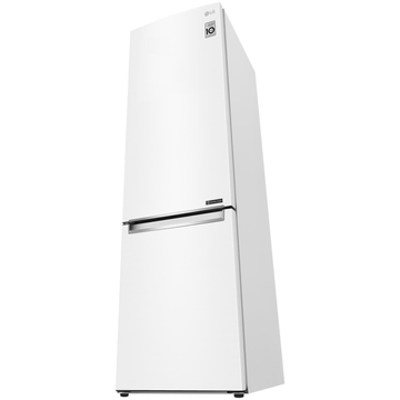 LG GBB72SWUCN alulfagyasztós hűtőszekrény NoFrost hűtési rendszerrel 384 literes teljes űrtartalommal