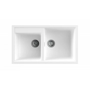 NODOR Mosogatótálca NorGranite 86.50 2B WH fehér. Rendeld meg most nálunk online, gyors szállítással, garanciával.