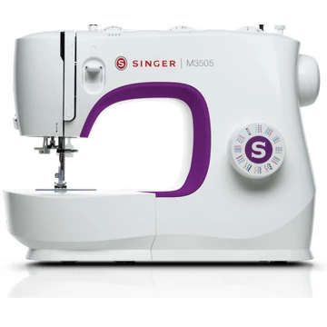 Singer M3505 varrógép- 32 öltési mintával.
