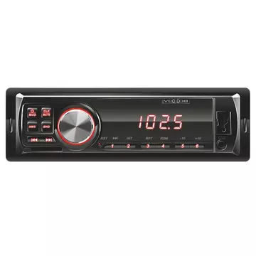 SAL VBT 1100/RD autórádió és MP3 lejátszó piros BT kapcsolattal