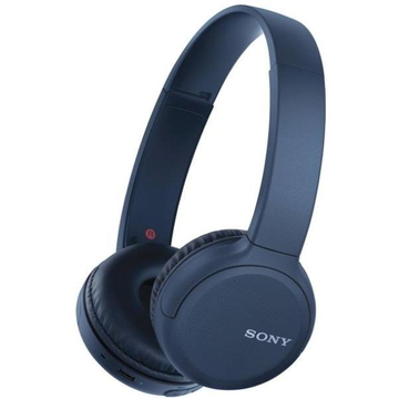 Sony WH-CH510 Bluetooth fejhallgató és headset kék színben akár 35 órás üzemidővel