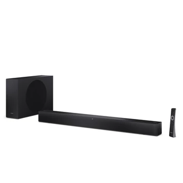 SHARP HT-SBW310 2.1 Dolby Atmos® / DTS Virtual:X® hangprojektor mélynyomóval