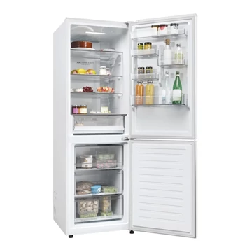 Haier EHD3PWDNPW186 352 literes fehér alulfagyasztós hűtőszekrény