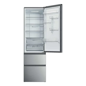 Haier HTR3620ENMG 414 literes 3 ajtós alulfagyasztós NoFrot hűtőszekrény