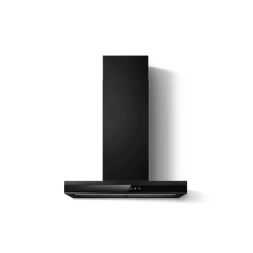 Elica ADÉLE @ BLMAT/A/60 falra szerelt páraelszívó 60 cm széles, matt fekete szín, fektetett T forma