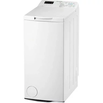 Indesit BTW S50400 EU/N 5 kg-os felültöltős mosógép 1000 fordulatos centrifugával.
