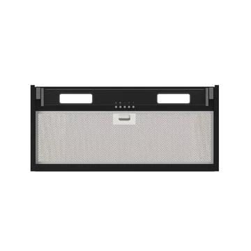 Cata ARMONIA 70 BK 70 cm-es felső szekrénybe építhető páraelszívó, nyomógombos vezérlés, légszállítás 1150/645 m3/h