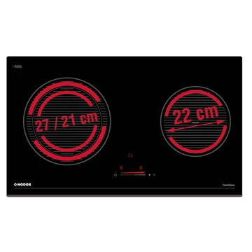 Nodor NorCook IV-N7502 BK beépíthető félindukciós főzőlap érintővezérléssel, BOOSTER funkcióval