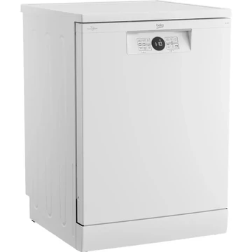 Beko BDFN26530W 15 terítékes mosogatógép, 6 program, 5 hőfok, állítható magasságú felső kosárral