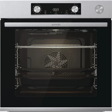 Gorenje BSA6737E15X beépíthető multifunkciós sütő gőzfunkcióval, teleszkópos sütősinnel