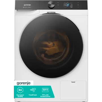Gorenje WG894A25 8 kg-os elöltöltős gőzmosógép 1400 fordulatos centrifugával, inverter motorral