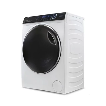 Haier HW80-BP14939-S inverteres 8 kg-os elöltöltős mosógép 1400 fordulatos centrifugával, gőzfunkcióval