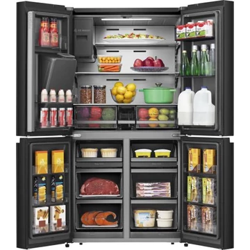 Hisense RQ760N4SBFE négyajtós, multidoor hűtőszekrény
