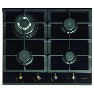 CATA RCI-631 BK beépíthető 4 gázégős gázfőzőlap szikragyújtással