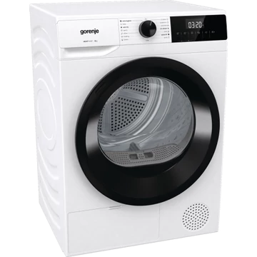 Gorenje DHNE82 8 kg-os hőszivattyús szárítógép, TwinAir kétirányú levegőbefújás, 15 program - személyre szabható