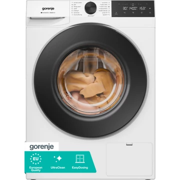 Gorenje WG484A31 8 kg-os elöltöltős gőzmosógép 1400 fordulatos centrifugával, inverter motorral
