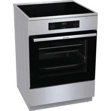 Gorenje GEIT6C60XPG indukciós tűzhely 4 zónás főzőlappal, multifunkciós sütővel, teleszkópos sütősinnel