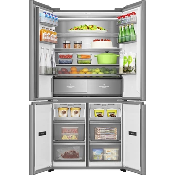 Hisense RQ768N4GVE négyajtós multidoor hűtőszekrény