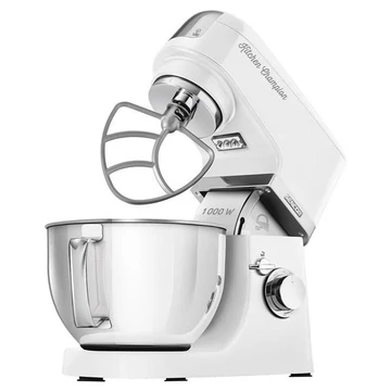 Sencor STM 6350WH fehér konyhai robotgép.Nagyteljesítményű motor, 1000 W, 4,5 l-es rozsdamentes acéledény.