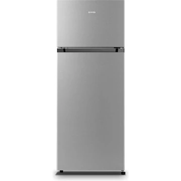 Gorenje RF414EPS4 felülfagyasztós hűtőszekrény 200 literes űrtartalom, ezüst szín, E energiaosztály