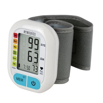 HoMedics BPW-3010-EU automata csuklós vérnyomásmérő, szabálytalan szívverés észlelése – Aritmia észlelése, egyszerű, egygombos mérés. 