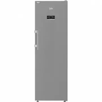 Beko B5RMLNE444HX egyajtós hűtőszekrény 365 literes űrtartalom, kijelző, cserélhető oldalú ajtónyitó