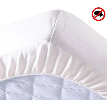 MATRACVÉDŐ vízhatlan frottír atkamentes körgumis 90x200 cm