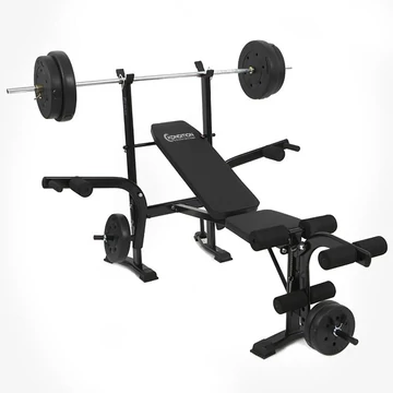 My Kondition ABT-001B fekvenyomó pad,  A has, a karok, a hát, a mellkas, a lábak, a fenék és más izmok átfogó edzésére