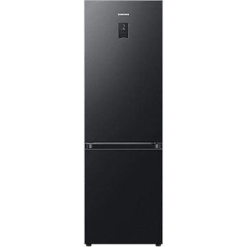 Samsung RB34C672DBN/EF NoFrost rendszerű 344 literes alulfagyasztós kombinált hűtőszekrény fekete színben
